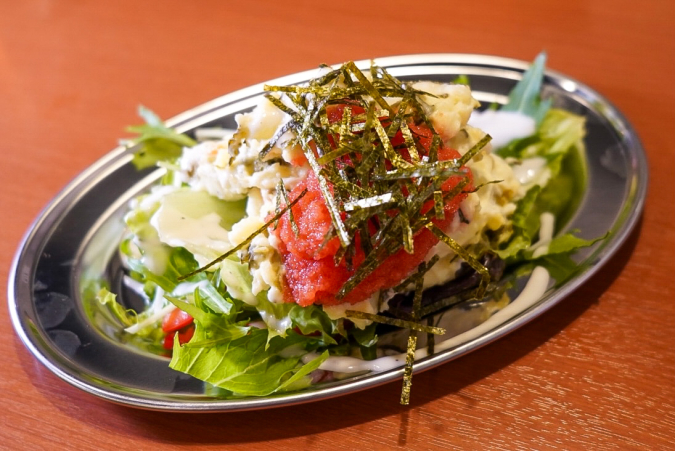 炭火ノ串や。ニューハカタスタイル西鉄久留米駅前店　明太高菜ポテサラ