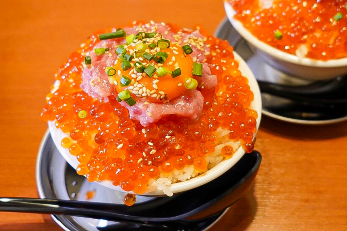 炭火ノ串や。ニューハカタスタイル西鉄久留米駅前店　ミニいくらトロ丼