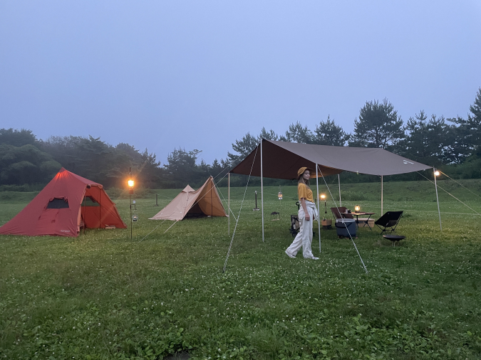 Leolaキャンプの様子