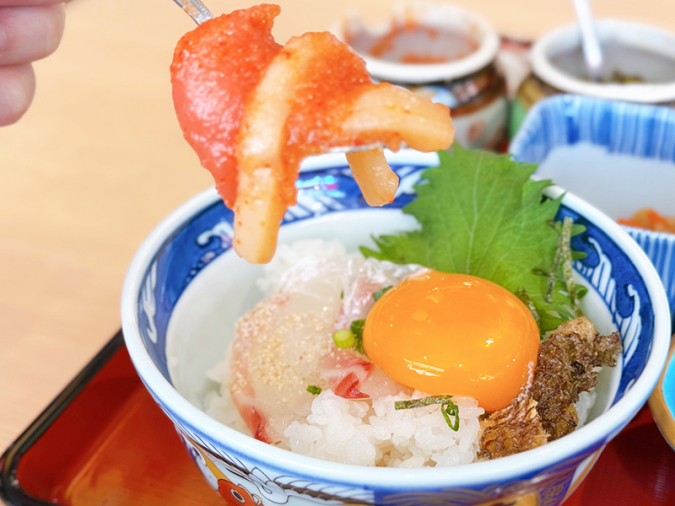 博多の屋台横丁 喜水丸 福岡空港店　イカ明太