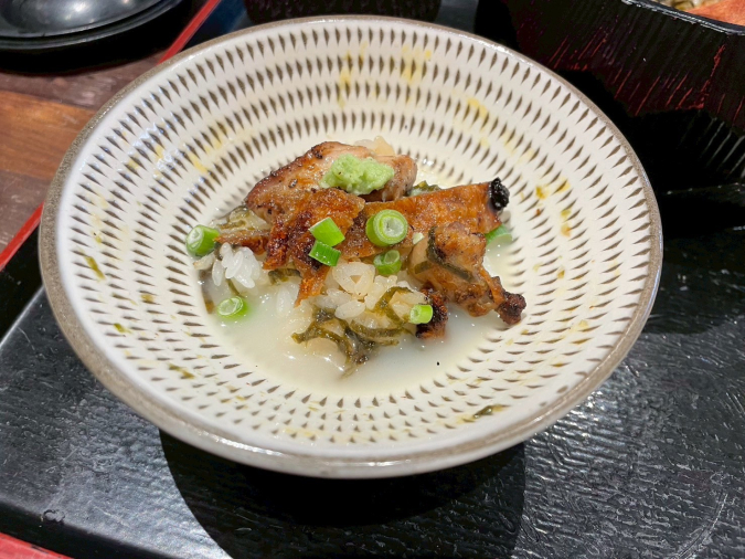 肉ランチまとめ　とりまぶし　出汁