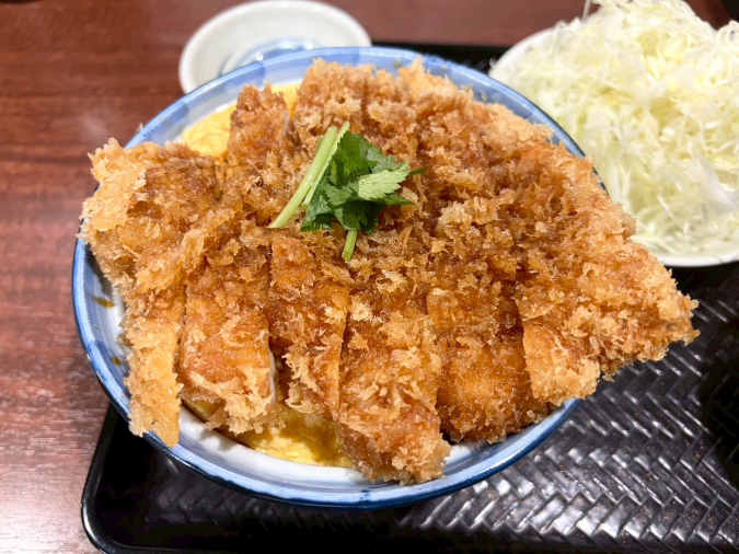 肉ランチまとめ　とんかつわか葉　かつ玉丼単体