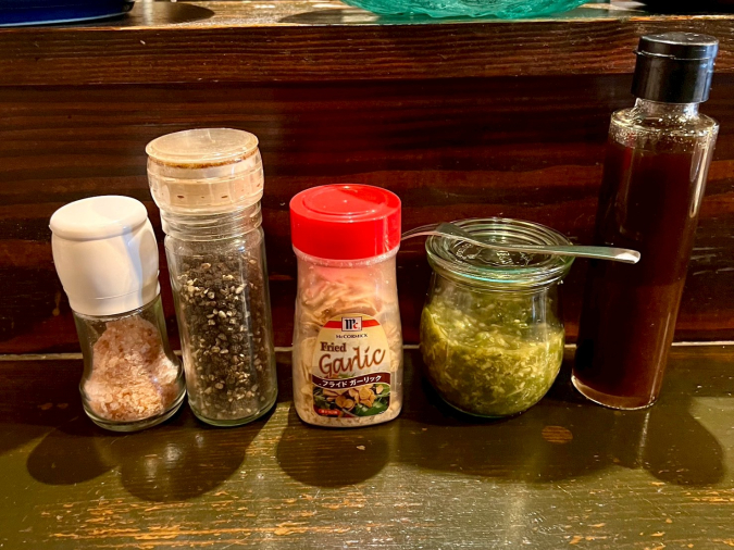 肉ランチまとめ　オーロラ　調味料