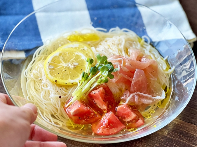 レモンそうめん