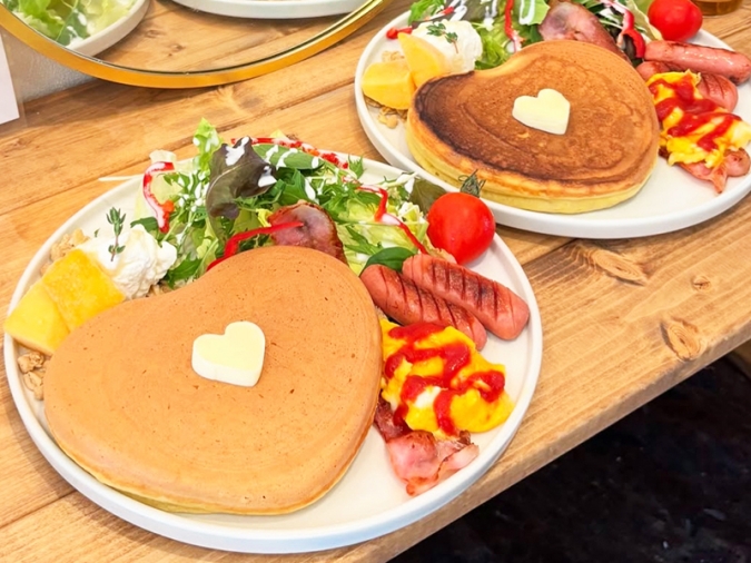 Le Chien Cafe パンケーキ　ルシアンカフェ