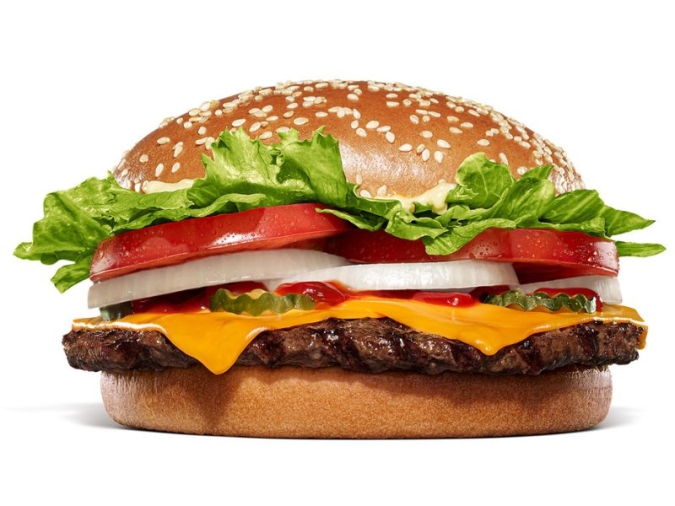 バーガーキング　ワッパーチーズ