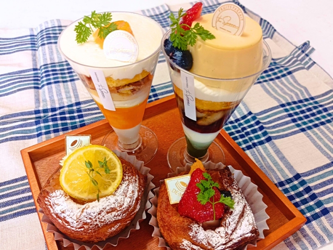 デニッシュ＆テイクアウトパフェ専門店『DE・NI＆TheSpoon（デニアンドザスプーン）』/ 福岡市中央区天神「ワンビル」