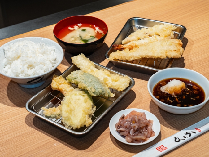 天麩羅処ひらお お好み定食