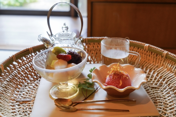 Teas&Tisanesgallery yuen湯園〜喫茶去 tuyu〜：蜃気楼セット