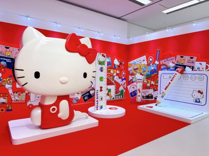 Hello Kitty展　フォトスポット