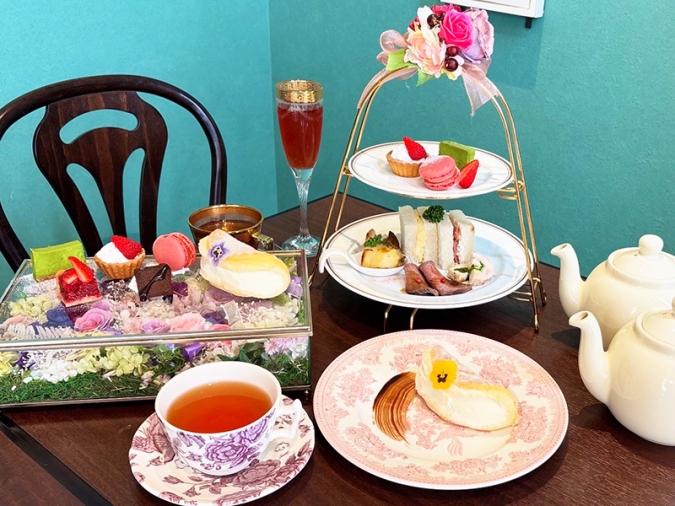 カフェエメラルド　アフタヌーンティー