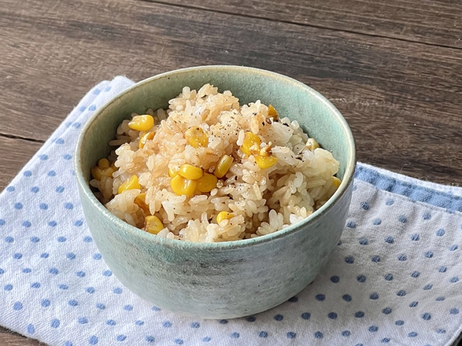 とうもろこしごはん　レシピ