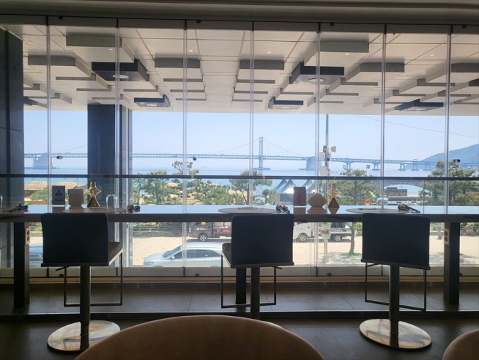 サンジョのカウンター席