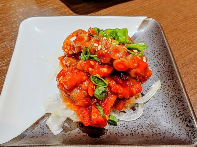 焼肉蓮足長タコキムチ