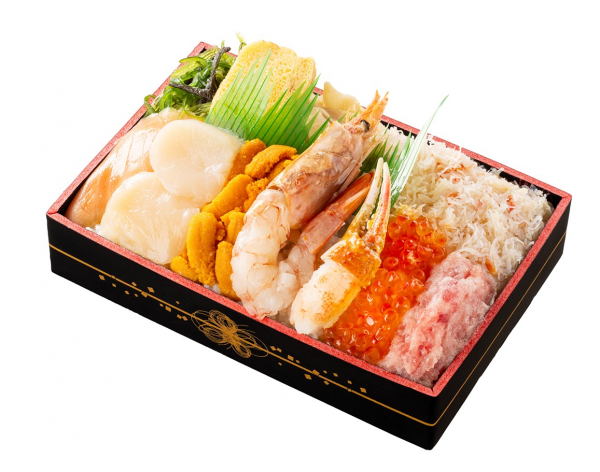 夏の北海道展　大丸福岡天神店 海鮮八掛弁当