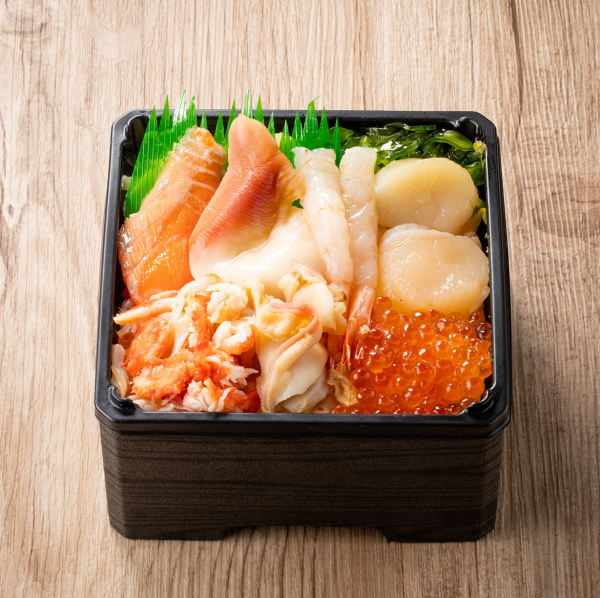夏の北海道展　大丸福岡天神店 北海道産海鮮盛り弁当