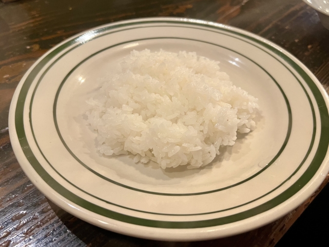 シカゴステーキオーロラ離れ　ライス