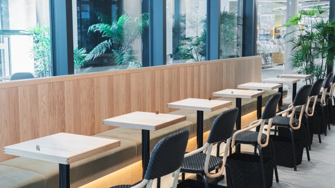 Café Kitsuné Fukuoka テーブル席