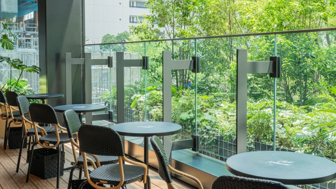 Café Kitsuné Fukuoka テラス席