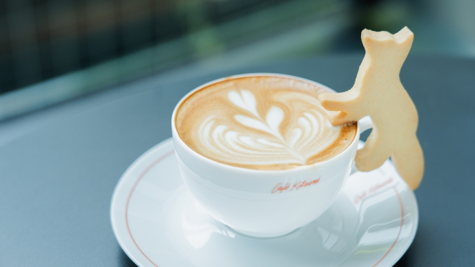 Café Kitsuné Fukuoka ラテ