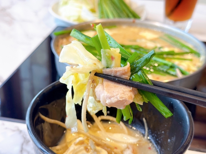 博多もつ鍋 やま中 博多店　みそもつ鍋