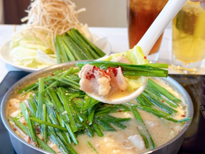 博多もつ鍋 やま中 博多店　みそもつ鍋