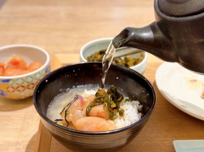 やまや食堂 MARK IS 福岡ももち　お茶漬け