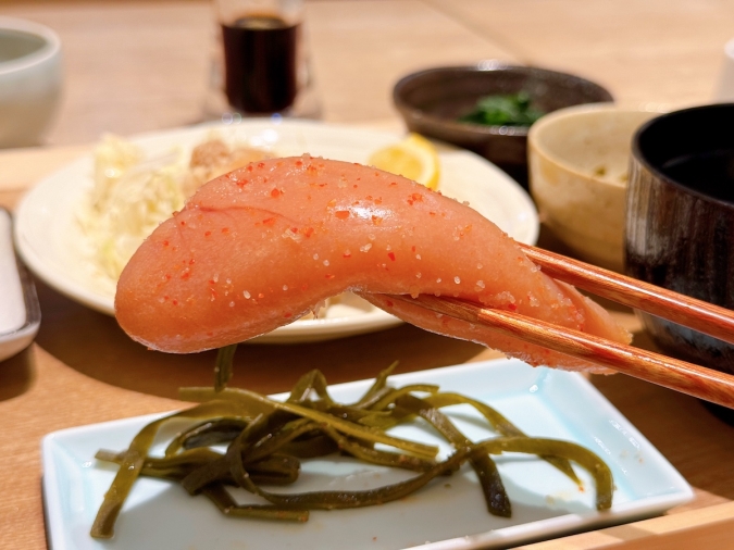 やまや食堂 MARK IS 福岡ももち　一本明太