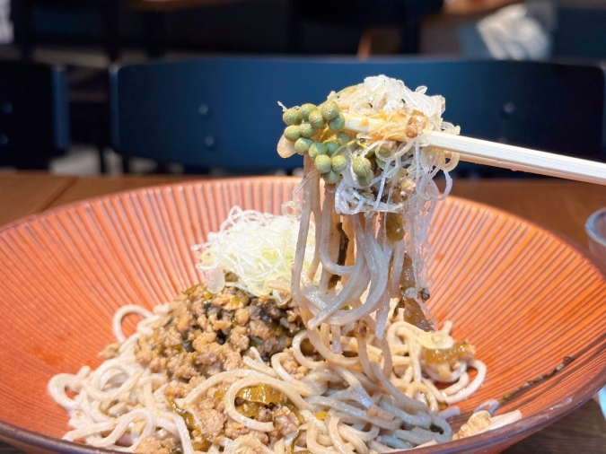 十割そば専門ダイニング『日本そば 澄十朗』　山椒そば