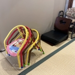 うなぎの重よし 子ども用チェア