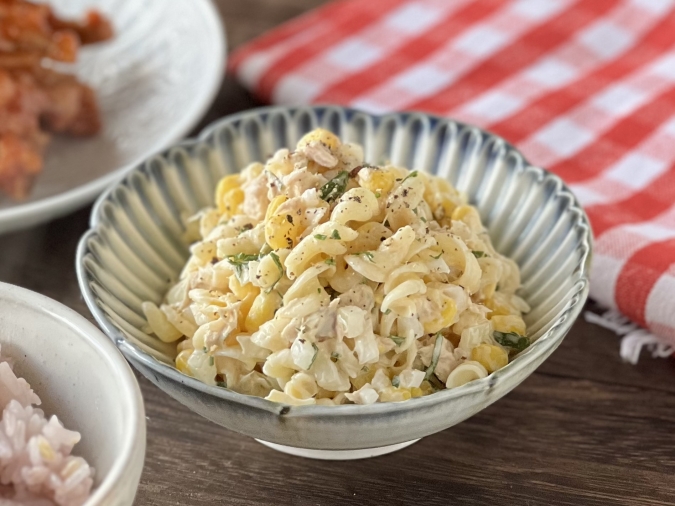 コーンマカロニサラダ