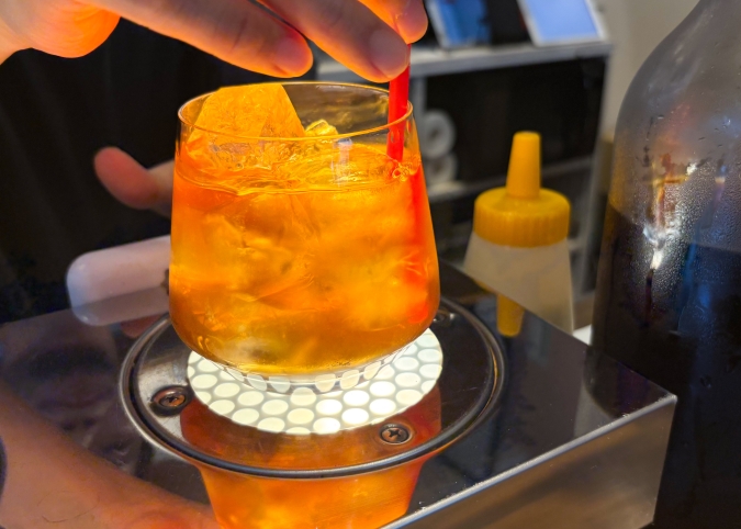 COSAELL coffee & cheesecake shop アイスティー