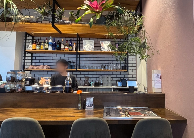 COSAELL coffee & cheesecake shop 店内