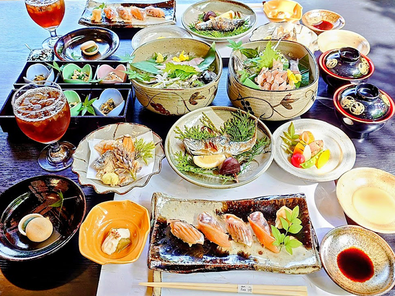 笹舟「山女魚（やまめ）づくし」/佐賀県唐津市