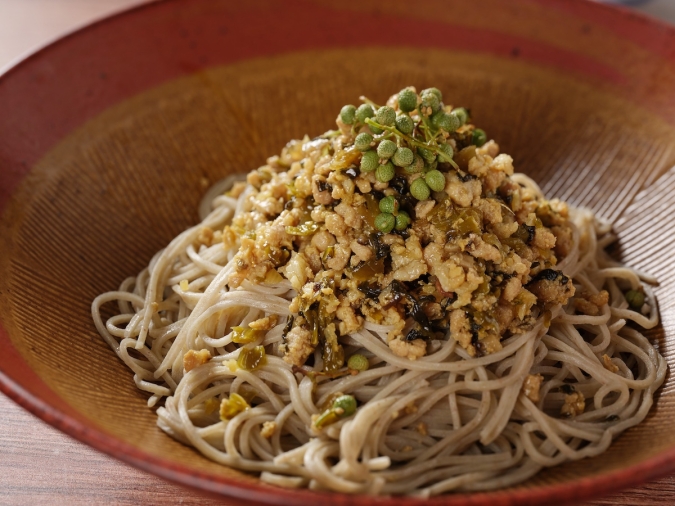 十割そば専門ダイニング『日本そば 澄十朗』　山椒そば