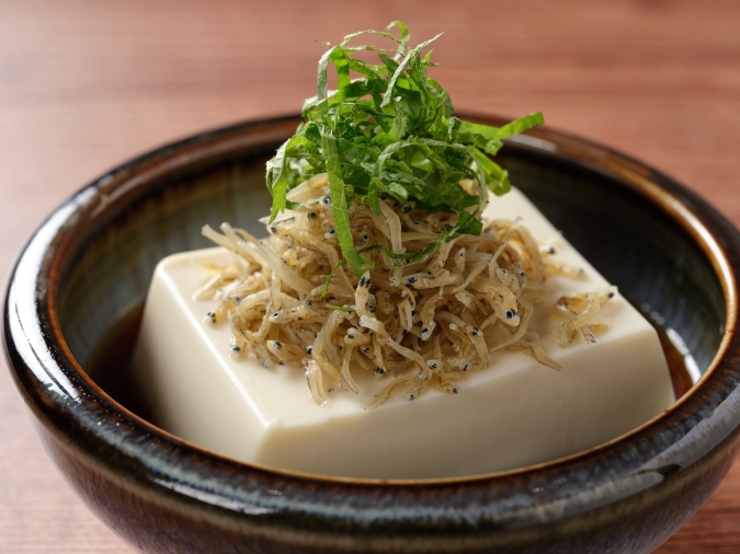 日本そば 澄十朗　ちりめん豆富