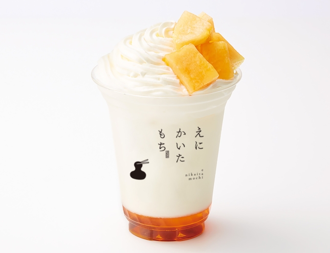 夏の北海道展　大丸福岡天神店　北海道産メロンのわらびラテ