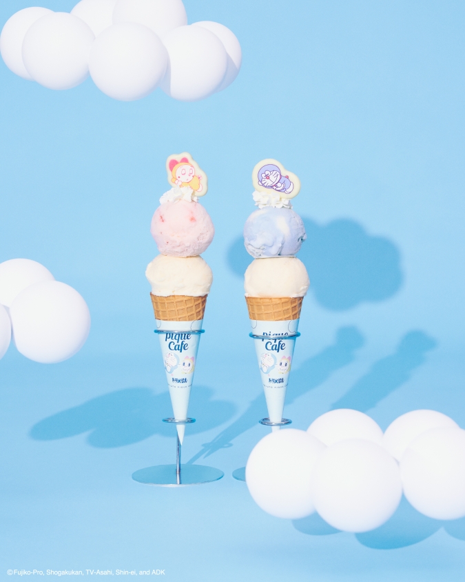 gelato pique cafe（ジェラート ピケ カフェ）　ドラえもんジェラート　ドラミジェラート