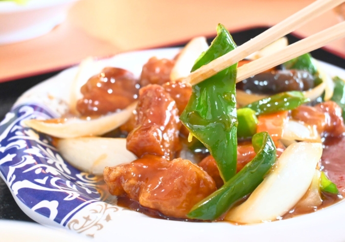 台湾料理盛源 酢豚ランチ