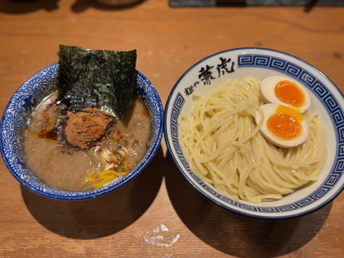 兼虎味玉辛辛つけ麺