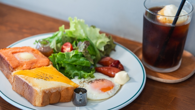 THEN; トーストセット