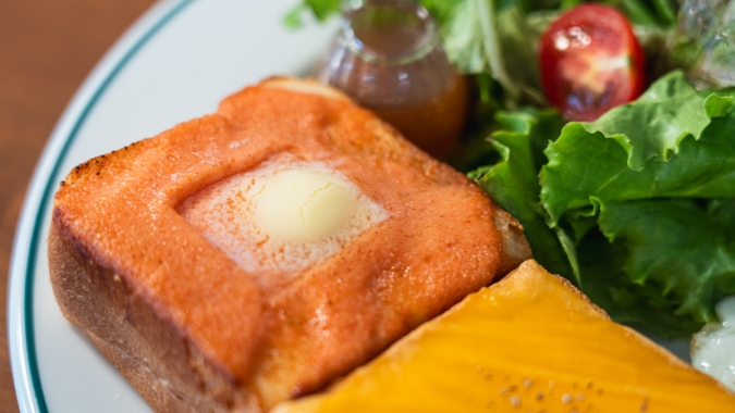 THEN; 明太トースト