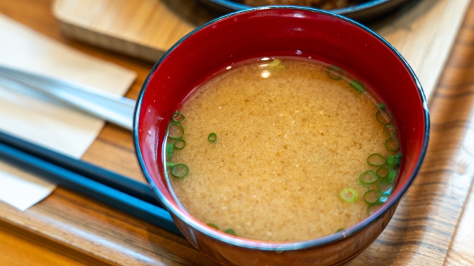 糸島食堂ほもり 味噌汁