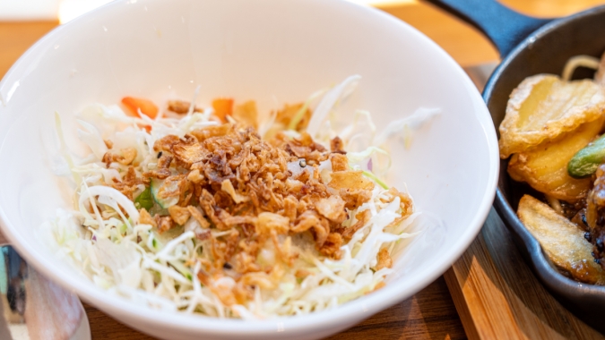 糸島食堂ほもり サラダ