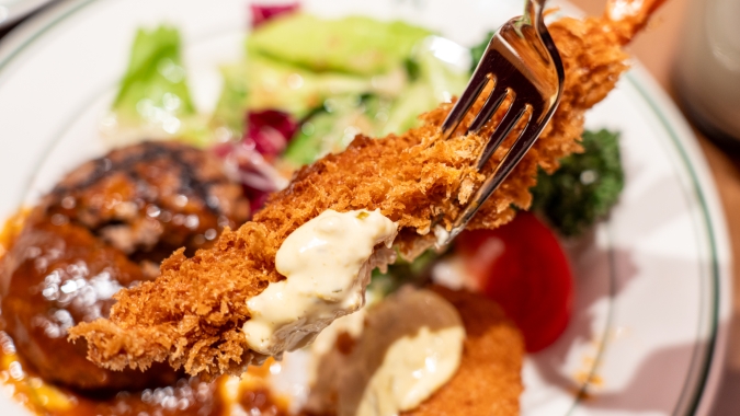 THE CONTINENTAL ROYAL & Goh 海老フライ