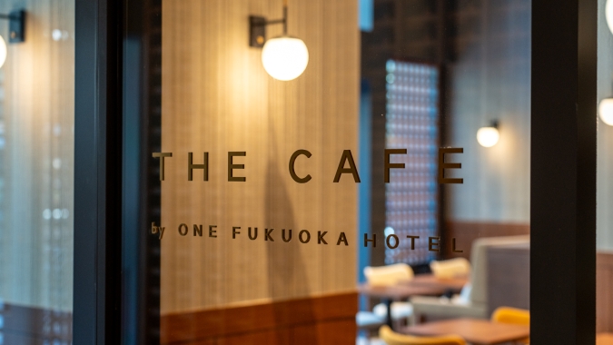 THE CAFE by ONE FUKUOKA HOTEL サイン