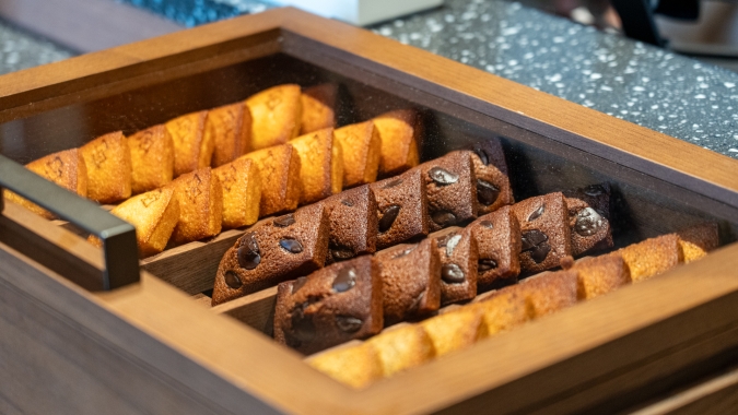 THE CAFE by ONE FUKUOKA HOTELフィナンシェ