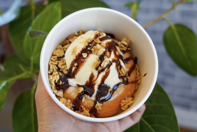 BLANKET DONUTS 飯塚店：アイスドーナツ