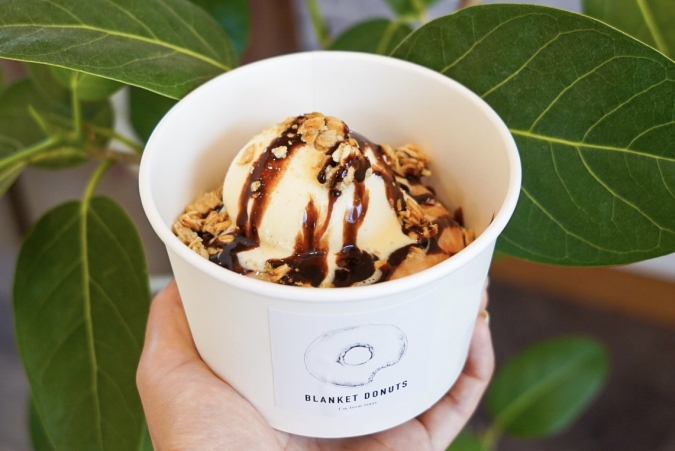 BLANKET DONUTS 飯塚店：アイスドーナツ