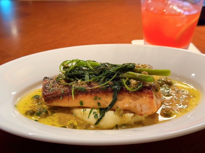 WITH THE STYLE - cotton.- コットン　サーモンのソテー